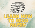 Music theory lessons artwork with yellow Muso Studio heading